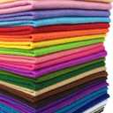 flic-flac 28pcs 12 x 12 inches (30cmx30cm) 1.4mm Thick Soft Felt Fabric Sheet Assorted Color Felt Pack DIY Craft Sewing Squares Nonwoven Patchwork