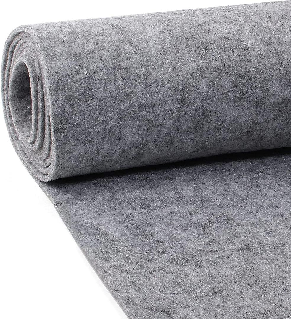 MODIGT Gray - Underfelt Carpet for Speaker Sub Box Carpet, Trunk Liner, Truck, Boat AAAA Grade (40" x 70")