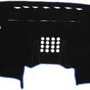 VekAuto Dash Cover Compatible for Toyota Prius 2004-2009, Non-Slip Polyester Black Blue Center Console Dashboard Cover Pad Carpet