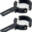 Motorcycle Spotlight Mount Brackets, Motorbike Tube Clamp Turn Signal Mounting Clamp Fog Light Holder for 1.5"-2.36" ATV UTV Roll Bar (2 Pcs)