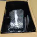 Bonsaii 12-Sheet Cross Cut Paper Shredder, 5.5 Gal Home Office Heavy Duty Shredder for Paper, Credit Card, Mail, Staples, with Transparent Window, High Security Level P-4 (C275-A)