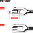 MAXPOWER 1/2-Inch and 3/8-Inch Drive Dual-drive 24-Inch Breaker Bar Flex Handle