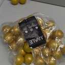 Plastic Gold Ping Pong Balls - Beer Pong & Table Tennis Accessory for Pingpong Play - DIY Crafts & Party Decor with Gold Balls - 50 Pack, 1.5 Inch