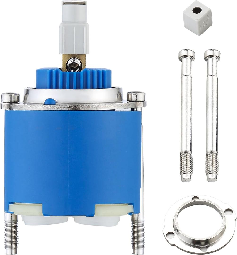 Compatible with Grohe 46048000 Faucet Cartridge Replacement Single-Hand Mixing Valve Ceramic Cartridge