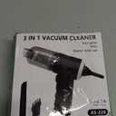 3 in 1 Keyboard Vacuum Cleaner, 12000PA High Power Handheld Car Vacuum, Cordless Portable Mini Table Vacuum Cleaner, Compressed Air Duster Keyboard Cleaner for Car, Desktop, Pet Hair Cleaning