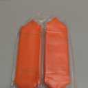 2 PCS Silicone Grease Cup Liners for Blackstone 36 28 22 17 Inch Griddle, Reusable Grease Catcher Cup Liner Grill Grease Tray, Durable Drip Pans Blackstone Griddle Accessories, Orange