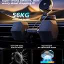 for Qi2 15W MagSafe Car Mount Charger with Cooling Fan, [Rapid Charging Cooler with RGB Lights], 78+LBS Stronger Suction Wireless Magnetic Mount on Vent/Dash/Windshield, for iPhone 17 16 15 14 13 12