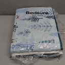 Bedsure Christmas Duvet Cover Queen - Green Forest Christmas Bedding Set, 5-Piece Collection Includes 1 Duvet Cover, 2 Pillow Shams, 1 Throw Blanket and 1 Decorative Pillow (Queen, Green Forest) (Queen (90" x 90"), 09 - Green Forest (No Comforter))