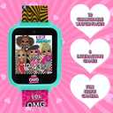 L.O.L. Surprise OMG Kids Smart Watch with Touchscreen Selfie Camera Voice Recorder Calculator and Step Counter Includes 10 Stylish Watch Faces and Built-In Games Fits Wrist Sizes 5.5" to 8"