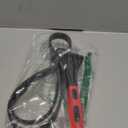 2-Piece Rubber Strap Adjustable Wrench Set Diameter 4" and 6", Oil Filter Pipe Jar Opener Strong Grip Plumbers Universal Spanner for Drain Sewer Cap Sink Pliers Nut Shower Head Valve Removal (Red)