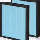 MJ005H Replacement Filter Compatible with POMORON Model MJ005H Air Purifier, 4-Stage Filtration, H13 True HEPA Filter and Activated Carbon, MJ005H-RF, 2 Pack