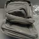 BAGAIL 4 Set/6 Set/8 Set Compression Packing Cubes Travel Accessories Expandable Packing Organizers (Square Mesh, 06-Grey)