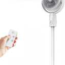 120 Super-Wide Oscillation,Powerful Airflow,5-Speed Adjustable,Home Pedestal Fan,High-Efficiency Cooling,Suitable for Indoor & Outdoor Use fgg