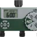 Orbit 56082 3-Outlet Hose Watering Timer, Green (1) (Pack of 1)