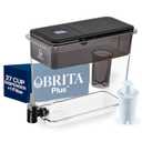 Brita UltraMax Large Water Dispenser with 1 BritaPlus Filter, 27 Cup capacity, Black (Package May Vary)