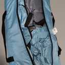 Elegear Beach Tent Sun Shelter with Canopy, 4-5 Person Pop Up Beach Tent, Easy Setup UPF 50+ UV Protection Portable Lightweight Double Silver Coating Beach Cabana Sun Shade Shelter - Sky Blue