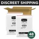 Depend Silhouette Adult Diapers, Incontinence & Postpartum Bladder Leak Underwear for Women, Maximum Absorbency, Extra Large, Pink, 48 Count (2 Packs of 24)