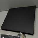 GCGOODS Fireplace Tray with Handles, Expandable Ash Pan for Ash Collection, Adjustable Ember Holder Fireplace Pan with Powder Coating, Brush Included for Easy Cleaning, Black, Trapezoidal