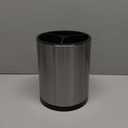 Kitchen Utensil Holder Extra Large 360Rotating For Counter Organizer Stainless Steel Storage Cooking Silverware Caddy 3 Compartment Flatware Spoon Spatula Tool Cutlery ContainerSilvery