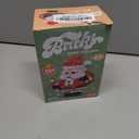 Christmas Building Blocks Santa Claus Compatible for Lego Christmas Micro Blocks Stacking New Toys Holiday Present Box New Year Birthday Gifts for Kids 6-12 Years Old (Santa)