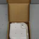 LyPrem PVC Line Cover Kit Parts Accessories for Ductless Mini Split (4" Flat Elbow,White)