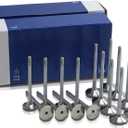 16x Intake Exhaust Valves Set 06D109611H 06D109601M Replacement For VW Jetta Passat Golf GTI GLI Beetle CC Eos Sharan AUDI Q3 Q5 A3 A4 A5 A6 Quattro TT TTS 2.0T