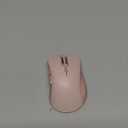 RAPIQUE Bluetooth Wireless Mouse  Dual Bluetooth & 2.4 GHz USB Receiver, Ergonomic Design, Quiet Clicks, Low Power  MultiDevice Compatibility for MacBook, Laptop, Computer, iPad Air/Pro (Pink)