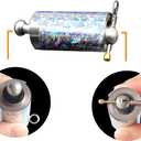 OUERMAMA 150CM Silver Color Magic Appearing Cane Metal Appearing Wand with Video Tutorial Stage Magic Trick