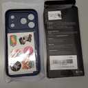 TOCOL Magnetic for iPhone 16 Pro Case, Upgraded Full Camera Protection, Compatible with Magsafe, Drop Protection, Translucent Matte Back Bumper for iPhone 16 Pro 6.3-Inch (Dark Blue)