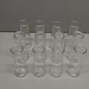 Hewory Glass Bud Vases for Centerpieces - Clear Small Flower Vase Set of 12, Modern Minimalist Cute Mini Decorative Bulk Vases for Wedding Bridal Shower Birthday Party Events Dining Room Table Decor