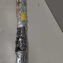 Ceiling Curtain Track 9–12 ft, Black, Ceiling/Wall Mount Curtain Rail