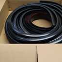 RV Slide Out Black Rubber 018-312-EKD D Seal Wiper 1" x 15/16 Inch 018-341 1/2 x 2.75 Inch Base Stripping for Camper Slideout Keystone Forest River Heartland Montana System Replace 018-312 EKD