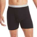 Hanes Men Hanes Boxer Briefs, Cool Dri Moisture-Wicking Underwear, Cotton No-Ride-up for Men, Medium