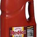 Frank's RedHot Xtra Hot Cayenne Pepper Hot Sauce, 1 gal - One Gallon of Extra Hot Cayenne Pepper Hot Sauce with 3x the Heat, Best for Wings, Pizza, Sides, Snacks, Bar Bites and More, BBD 07/13/2026