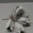 Winter Centerpieces for Tables, Table Decor with Mason Jar, Flowers Picks, Farmhouse Wood Tray, Snowflake Sign, 22 Pcs Christmas Winter White Wonderland Table Decorations Centerpieces for Home