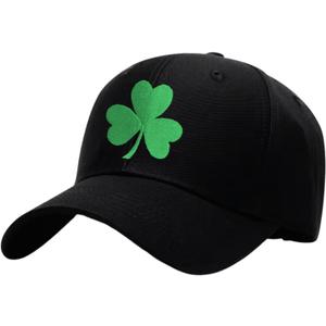 St Patricks Day Trucker Hat Irish Clover Baseball Cap Green Day Lucky Shamrock Hats St Patrick Decor Accessories