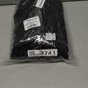 Toomett Men's hiking Snow Pants Skiing Winter Insulated Fleece lined Outdoor Water Repellent camping,walking,fishing (40, Black)