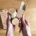 eplanita Replacement Brush Heads (Pack of 8) for Bamboo Dish Brush, Sisal Bristle Refills, Agave Cactus Fibres, Kitchen Eco Scrubber, Plastic Free Washing Up, Zero Waste Cleaning