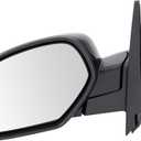 TRQ Left Mirror Drivers Side Compatible with 07-13 Chevrolet GMC GM1320377