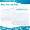 Anemone SPX1082K Pool Skimmer Weir Door Compatible with Hayward SP1082,SP1083,SP1084,SP1085,SP1086 Models,Skimmer Door Flapper Weir Gate Assembly for Hayward Pool Skimmer