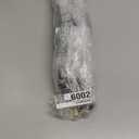 iHansee 5 Tier Stuffed Animal Storage Shelf Net, 17x61 Inch Large Plushie Net w/LED Light & Clips for Mini Medium Stuffy Teddy, Black Boho Macrame Wall Toy Holder Display for Nursery Kids Girls Boys