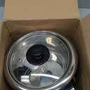 Elite Gourmet ERC006SS 6-Cup Electric Rice Cooker with Stainless Steel Inner Pot, Makes Soups, Stews, Porridges, Grains and Cereals, 6 cup (3 cups uncooked), Black