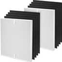Colorfullife AP-1512HH True HEPA Replacement Filter H13 Compatible with Coway Airmega AP-1512HH Air Purifier and Airmega 200M Air Purifier, Item NO #3304899 (2 HEPA + 8 Carbon Filters)