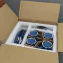 Plates and Bowls Sets, 16 Pieces Dinnerware Sets, Service For 4, Blue