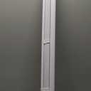 2 Inch Faux Wood Blinds with Valance Cordless Light Filtering Windows Horizontal Blinds for Living Room, Bedroom, Interior Door Windows,White,24" W x 36" H