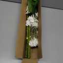 Yastouay 3 Pcs Real Touch Hydrangea Artificial Flowers, 21" White Full Faux Hydrangea Flowers Latex Fake Flowers for Home Decor Party Floral Arrangements Wedding Bouquets Centerpieces Outdoor Decor
