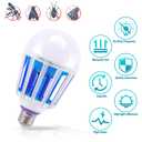 15W Bug Zapper LED Light Bulb Insect Mosquito Fly Trap Killer Lamp In/Outdoor