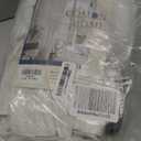 80 Inch Extra Wide Pinch Pleated Curtains 84 Inch Length for Living Room Large Window Drapes Light Filtering Privacy for Bedroom Back Tab with Hooks Clip Rings Natural 80W x 84L