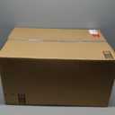 IRIS USA Cat Litter Box, Large Litter Box Enclosure with Front Door Flap and Scoop, Covered Kitty Litter Box with Handle and Buckles for Portability and Privacy, Gray