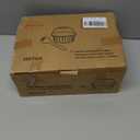 LNYZQUS 5oz Cupcake Pans with Dome Lids 100 Pack, Aluminum Foil Small Cake Baking Tin,Disposable Ramekins Cupcake Baking Cups Containers,Mini Pie Pans Muffin Tins Jumbo Cupcake Liners-Pink